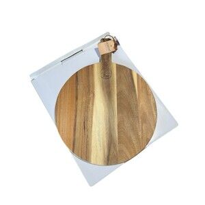 La Cuisine Charcuterie & Pizza Board Handle Wood Leupold Optics Gift Hunting